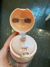 La alimentación de los niños niño recién nacido para bebida de bebé tazas de botellas de agua niños bebiendo sorbete una taza Infantil bebedor Copo con taza Correa