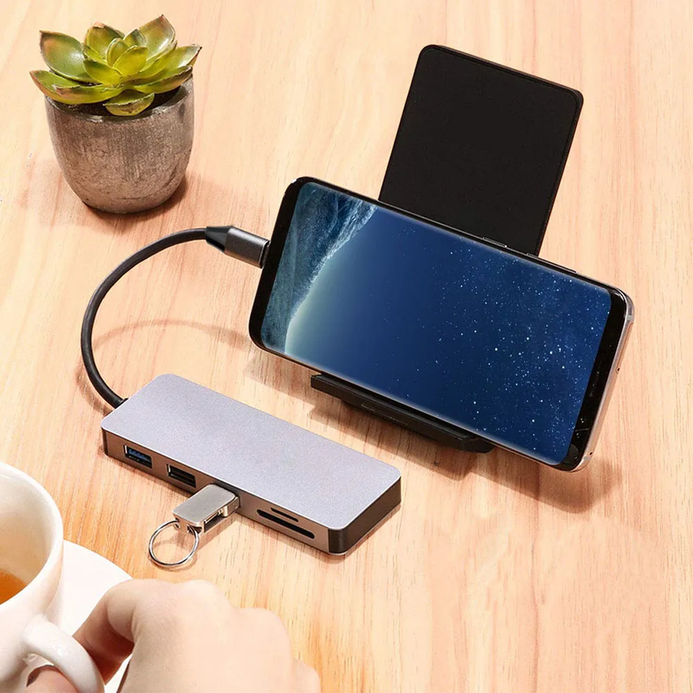 IREALTHINK концентратор usb type c usb c адаптер для HDMI док-станция usb-хаб Macbook/Tablet type c адаптер HDMI концентратор