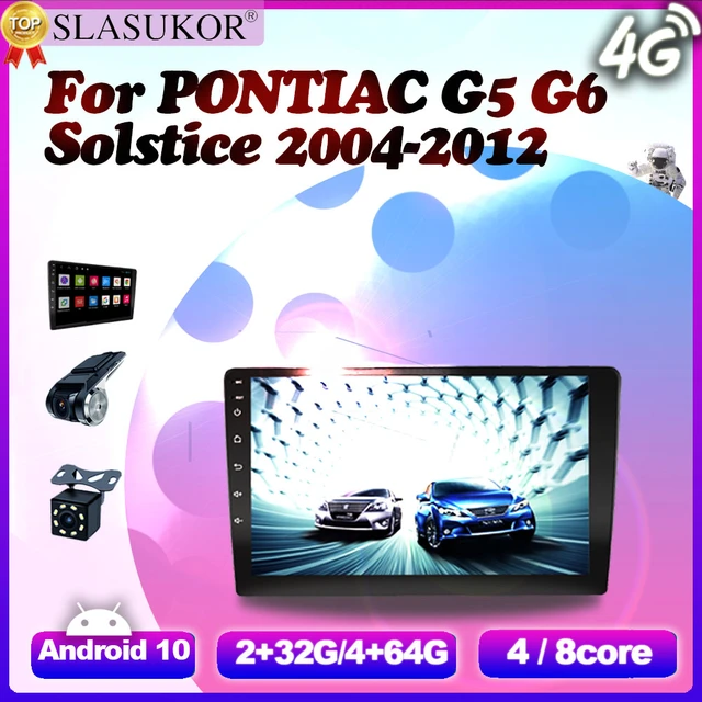 10 Polegada Android 10 Para PONTIAC G5 G6 Solstício 2004-2012.