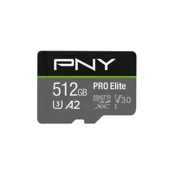 

PNY PRO Elite microSDXC 512GB flash memory card Class 10