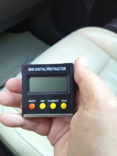 Mini transportador digital de 360 grados, inclinómetro, caja de nivel electrónico, herramientas de medición de base magnética