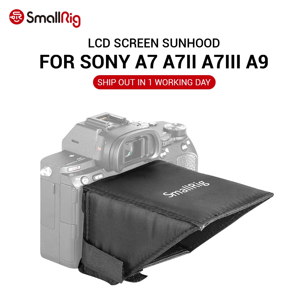 Солнцезащитный козырек для ЖК экрана SmallRig A7M3 камер Sony A7 A7II A7III A9 Series