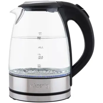 

BO28 electric kettle power 2200 Watt capacity 1.7 LitriH.KOENIG17.48