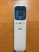 Termómetro Digital infrarrojo sin contacto para la frente para adultos/niños/bebés, termómetro de mano para la frente con pantalla LCD