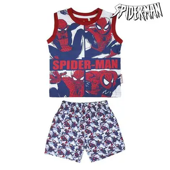 

Summer Pyjama Spiderman Red White