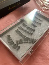 MB3K 5 magnético pestañas naturales con 3D imán hecho a mano 8 Uds magnético pestañas pinzas de visón pestañas faux cils magnetiqu