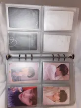 10 Uds PVC A5A6A7 de almacenamiento transparente tarjeta titular carpeta anillos Notebook 6 agujero bolsas documento postal Banco accesorios de planificador