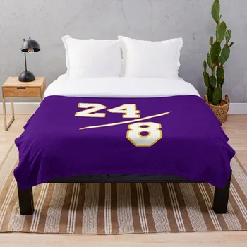 

24 8 Kobe Throw Blanket Soft Sherpa Blanket Bed Sheet Single Knee Blanket Office Nap Blanket