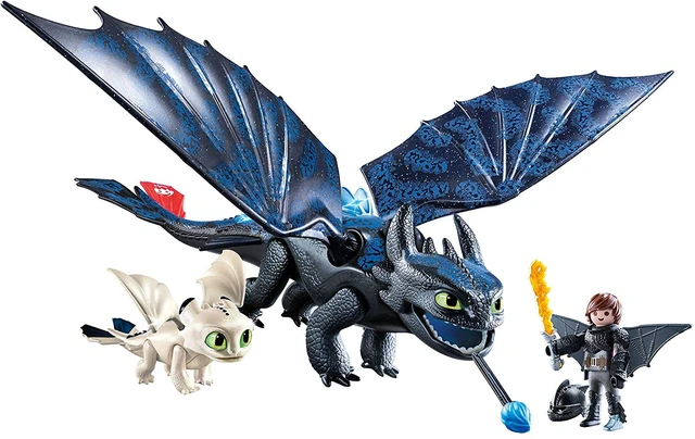 Playmobil Dragon Racing Complete Set with Hiccup and Toothless 