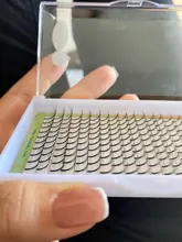 MASSCAKU-extensiones de pestañas prefabricadas, 16 líneas, volumen ruso, 2d/3d/4d/5d/6d, Tallo largo