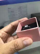 Anillo de compromiso de plata de ley 90% con diamantes de laboratorio para hombre y mujer, sortija de boda, regalo de joyas de fiesta, 925