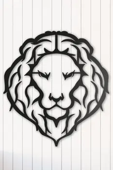 

Angemiel Home Noble Lion Metal Wall Table Home And Office