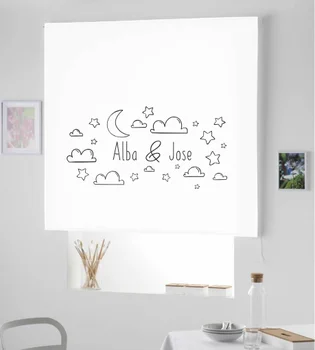 

Blind Iroa Unisex customizable starry Sky! ROLLER BLINDS TRANSLUCENT! (WHITE 100X175)