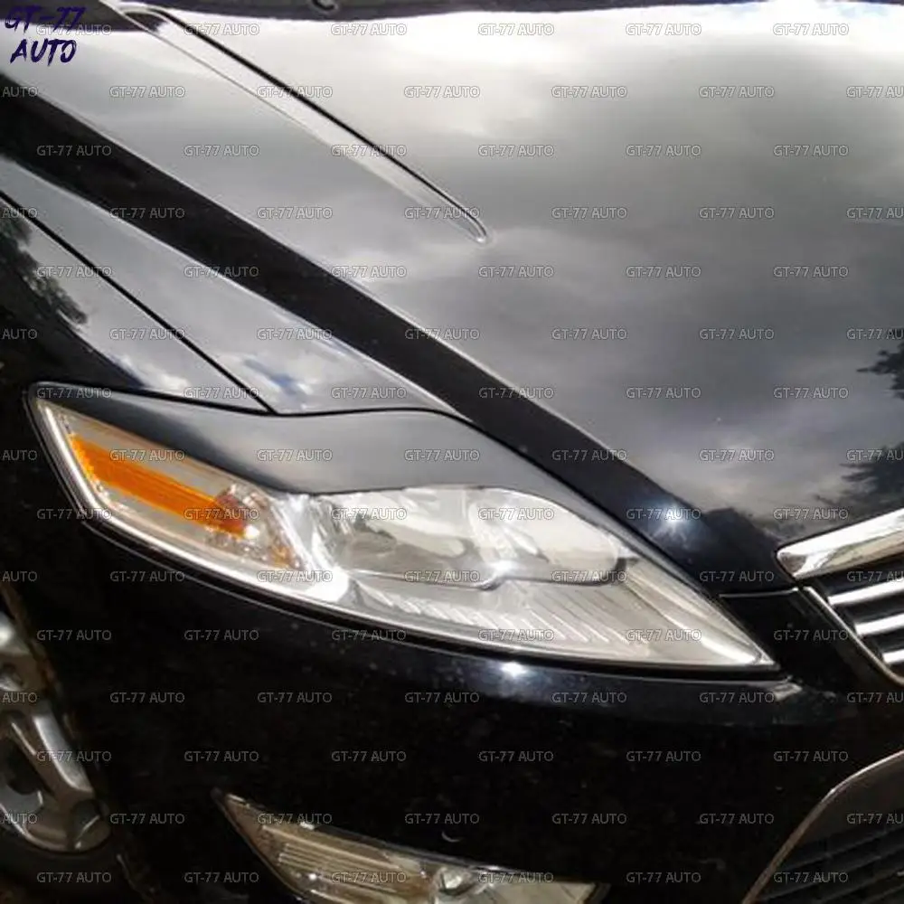 Накладки на передние фары для Ford Mondeo 2007- реснички 1 комплект/2 шт внешний материал ABS пластик Стайлинг
