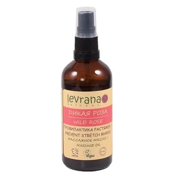 

Levrana Массажное масло профилактика растяжек "Дикая Роза" Массаж и обертывания