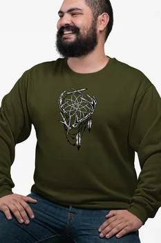 

Angemiel Wear Nature And Atomic Green Men 'S Sweatshirt