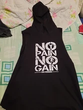 Camiseta de algodón sin mangas con capucha para hombre, ropa deportiva de marca para gimnasio y musculación