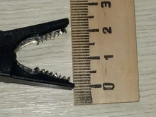 Alligator-Clip Socket-Battery Test-Probe Banana-Plug Black 55MM with 4mm Red