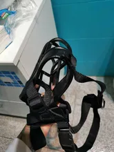 Bozal de silicona suave para perros pequeños, medianos, grandes y x-grandes, cesta transpirable, para mordeduras y ladridos