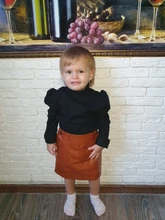 Girls Tops Skirt Suit Sweater Spring 2pieces 0-9-Years Fashion New New-Arrival