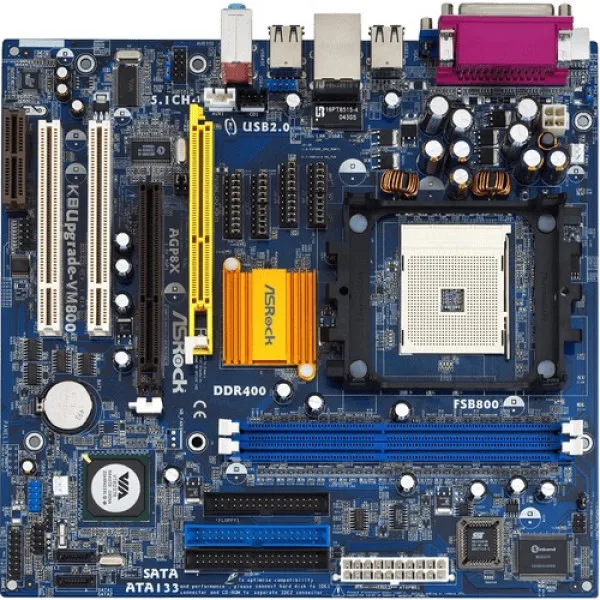 б/у системная плата сокет 754 ASRock K8Upgrade-VM800 | Компьютеры и офис