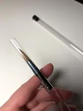 Nuevo pincel brillante para manicura, para polvo acrílico, 100%, nailon, acrílico, redondo, 7 tamaños