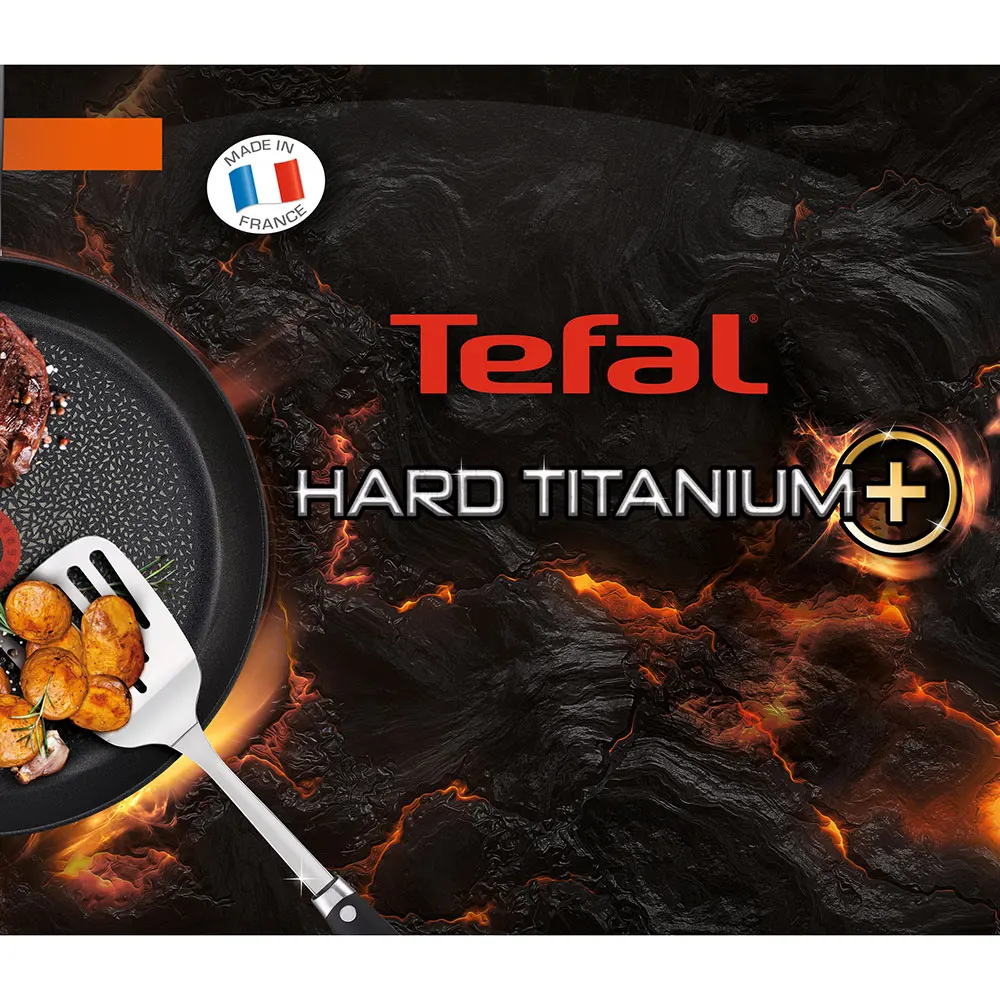 Мультисковорода Tefal Hard Titanium+, алюминий с антипригарным покрытием, 26 см C6928502