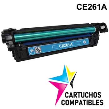 

HP CE261A Cyan Toner LaserJet CM4540 CP4020 CP4025 CP4520 CP4520N CP4525 CP4525DN CP4525N CP4525XH CE260X CE260A CE262A CE263A