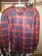 Aoliwen-camisa cálida de invierno para hombre, camisa con estampado de moda gruesa de terciopelo, camisa a cuadros de manga larga, Camiseta tipo vestido sizeL-5XL