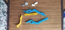 HUIQIBAO-bloques de construcción de dispositivos desmontados, Serie de alta tecnología, accesorios, pinzas, herramienta, piezas de bloques, juguetes para niños