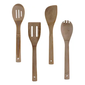 

Set of Kitchen Utensils (4 Pieces) Bamboo