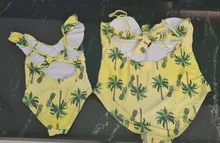 Bañador a juego para madre e hija, ropa de playa, traje de baño para mamá e hija