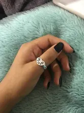 Nuevo creativo de la cara llorando anillos para mujer moda mujer anillo ajustable joyería damas Bar joyas del Club nocturno regalos triste amor anillo
