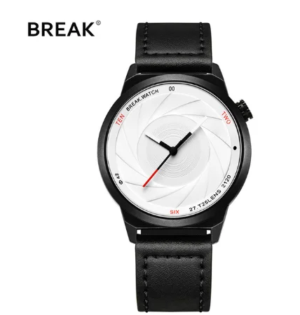 T25-LBK-BK Кварцевые часы унисекс Break T25 - Цвет: T25-LBK-BK
