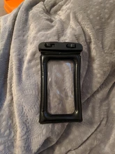 Runseeda-bolsa de aire flotante de 6 pulgadas, bolsa de natación impermeable, bolsa del teléfono móvil, funda para teléfono móvil para nadar, bucear, surfear, usar en la playa