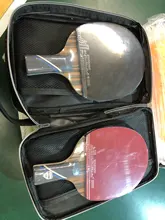 KOKUTAKU-raqueta de ping pong ITTF profesional, 4/5/6 estrellas, raqueta de tenis de mesa de carbono, conjunto de remo de murciélago, granos en Goma con bolsa