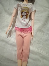 2 unids/lote muñeca hecha a mano vestido para muñeca Barbie Casual desgaste diario atuendo de gemelos falda rosa azul accesorios de ropa de los niños de juguete