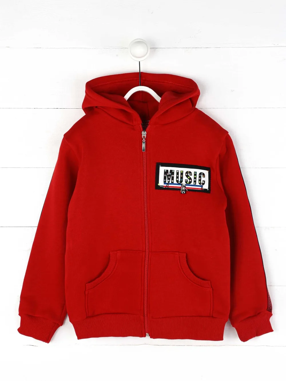 019-1828-002 Kırmızı Kışlık Kız Çocuk Sweatshirt (1)
