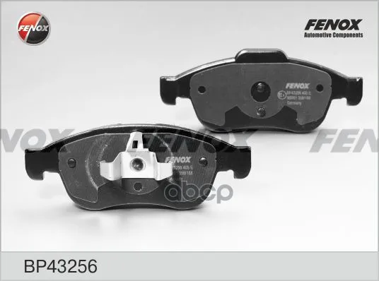 Колодки Тормозные Renault Duster 10-/Fluence 10-/Megane Iii 08- Передние Fenox Bp43256 FENOX арт. BP43256