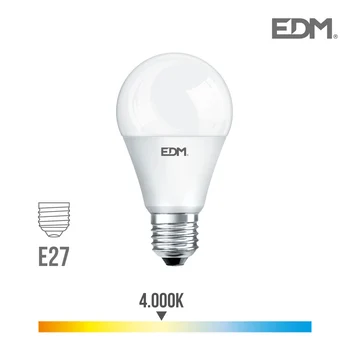 

STANDARD light bulb LED E27 7W 580 LM 4000K DAYLIGHT reflectorless EDM (10 Pack)