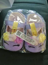 Zapatos de unicornio con flores para niñas pequeñas, calzado de piel sintética con suela blanda para cuna, primavera y otoño, de 0 a 18M, novedad de 2019