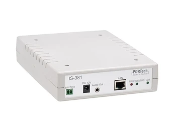 

Portech VoIP YUP IP Gateway IS-381 1 Port IP Gateway 1x3,5m White