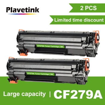 

Plavetink 2pcs CF279A CF279 279 279A 79A Toner Cartridge Compatible for HP LaserJet Pro M12 M12a M12W M26 M26a M26nw Printer