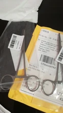 De acero inoxidable pinza hemostática pinzas quirúrgicas quirúrgico kit de herramienta de fórceps hemostáticos alicates recto/codo consejos