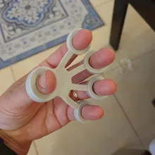 Expansor de mano de silicona para entrenamiento con los dedos, bandas de resistencia para fuerza, ejercicio de muñeca, Fitness, 1 Uds.