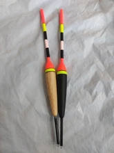 FTK Barguzinsky abeto de luz en la oscuridad 5 unids/lote pesca Float longitud 19-23cm flotador peso 2g-g 6 para la pesca de la carpa