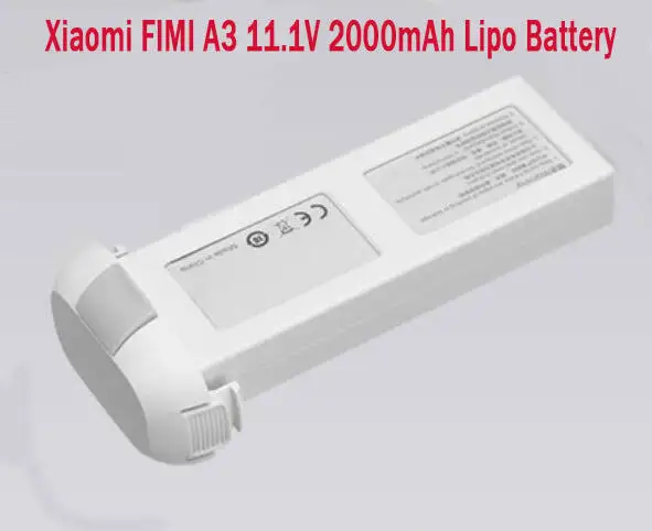 

Battry for Xiaomi Fimi A3 1080p 5.8Ghz Professional Drone 11.1v 2000mah Lipo Battery