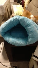 Pet bed for Cats Dogs Soft Nest Kennel Bed Cave House Sleeping Bag Mat Pad Tent Pets
