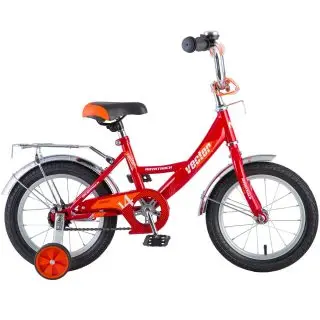 

Bicycle 14 "vector, red novatrack 143 vector. Rd8