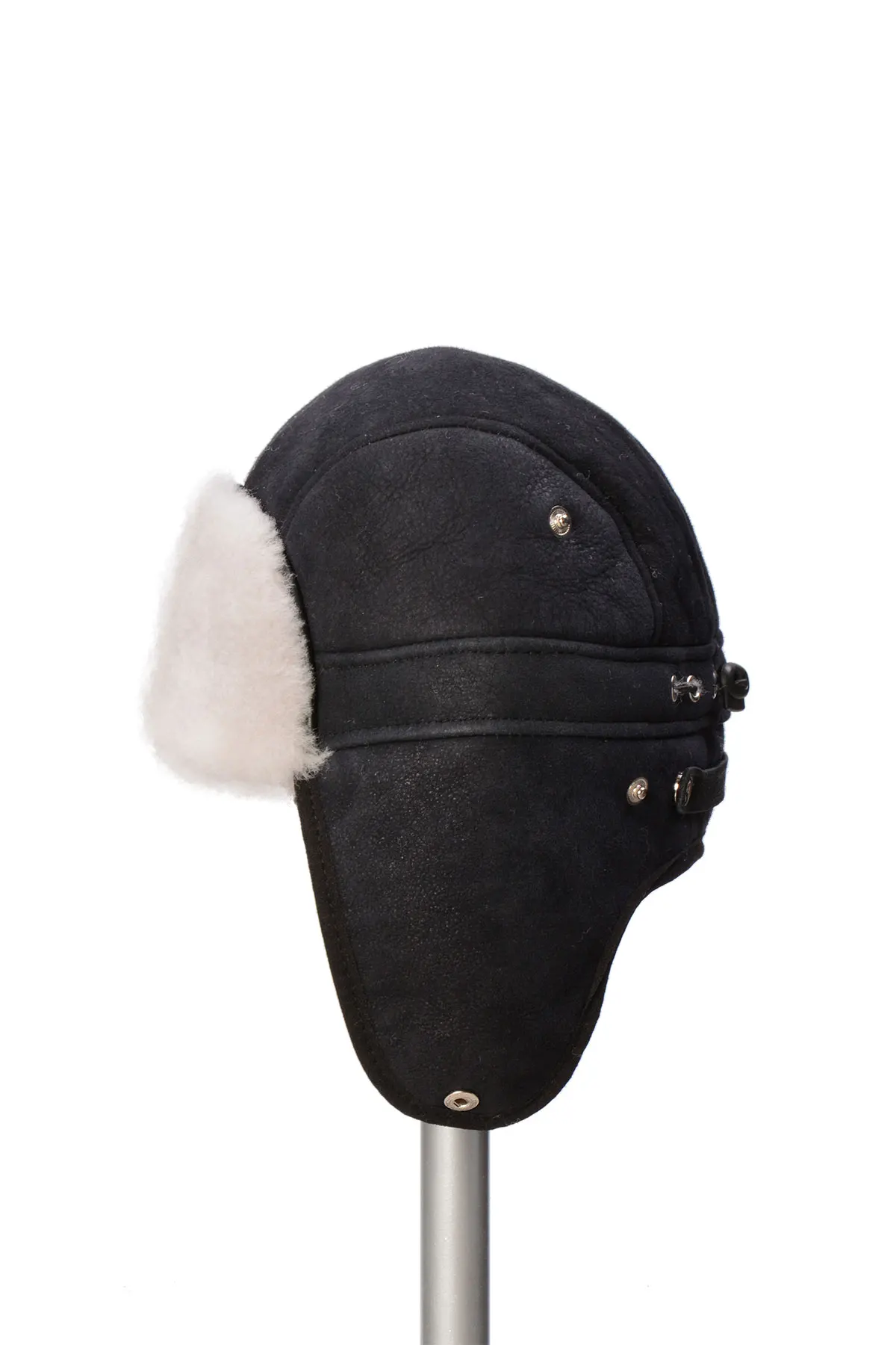 shearling hat mens